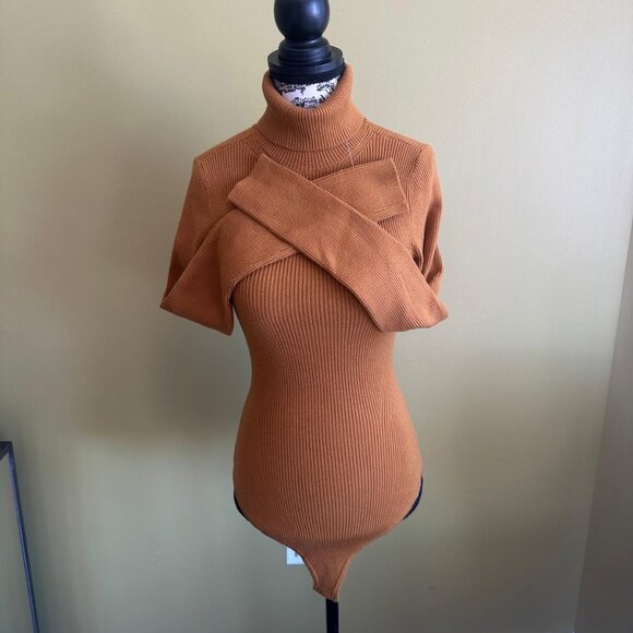 A&F NTW Turtleneck Bodysuit - Picture 2 of 4